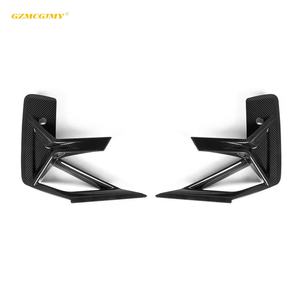 Superventas 2022-IN Car Duckwing Body Kit adecuado para <span class=keywords><strong>BMW</strong></span> X4M Series F98 SQ Style Dry Carbon Fiber Front Bumper Side Wind Knife - Product Image 2