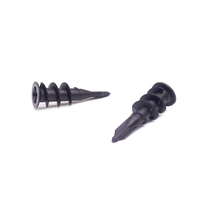 Tornillos autorroscantes con punta de barrena espiral, cabeza ovalada métrica, zincados, M2.5, para paneles de yeso, anclajes de plástico, tornillos de plástico de nylon