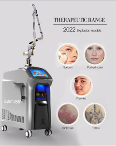 Q-switched Nd Yag macchina Laser rimozione tatuaggio Laser Pico Laser rimozione del pigmento picosecondo - Product Image 5