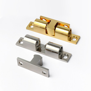 À bas prix Loquet à double boule en alliage de zinc Loquet à double boule Loquet à boule pour porte d'armoire Bestseller mondial - Product Image 3