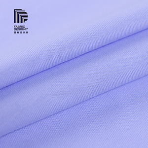 100% 精梳棉经编针织汗布面料 240gsm 纯色染色，适合女式和女童时尚服装以及户外T恤，透气 - Product Image 3