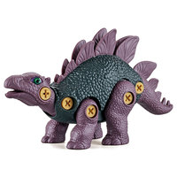 Boîte de tête de dinosaure T-rex, lot de 3 types : Ptérosaure, Spinosaurus, Stégosaure, dinosaure en plastique, jouet éducatif à assembler soi-même, démontable