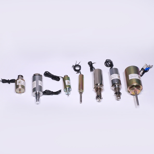 Solenoid Factory Wholesale Dc 3v 5v 6v 12v 24v 36v 48v Push Pull Solenoid