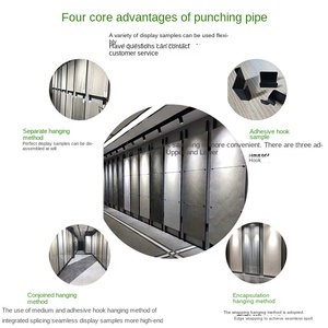 Đa chức năng gạch ceramic hiển thị đứng có thể điều chỉnh đấm Dải Mẫu hiển thị đứng cho đá và gốm mẫu - Product Image 5