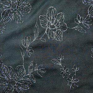 <span class=keywords><strong>2026</strong></span> Neues Design 125gsm Linglongma Gefärbter Stoff mit Stickerei 100% Polyester Gewebter Stoff für Damenkleidung und Röcke - Product Image 3