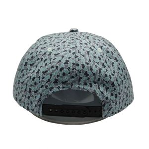 Casquette Snapback Camouflage Sportive à 5 Panneaux Personnalisée avec Corde, Visière Plate Non Structurée - Product Image 3