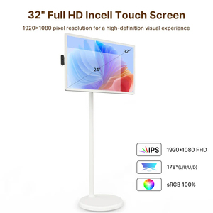 21.5 Inch <b>Android</b> Os Smart Interactive Display Portable <b>Tv</b> Moveable Digital Stand Lcd Touch Screen Outdoors <b>Tv</b> Outdoors <b>Tv</b> Outdo - Product Image 4