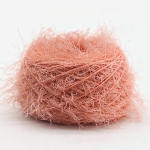 2cm 4cm lông sợi 100% nylon dệt kim áo len sợi Nhà máy cung cấp khác nhau pha trộn ưa thích sợi trong kho - Product Image 1