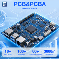 Servicio de Fabricación en Masa de Prototipos de PCB y PCBA para Control Industrial con Garantía de Calidad, Certificación ISO9001, Servicio OEM/ODM, Entrega en 3-7 Días