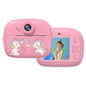 Máy ảnh kỹ thuật số mini HD 1080p cho bé trai bé gái, in ảnh nhiệt tức thì, có bộ lọc, chụp ảnh đêm, hỗ trợ thẻ nhớ MicroSD, quà tặng đồ chơi trẻ em - Product Image 2