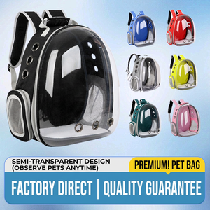 Sac à dos transparent pour chat, respirant, type capsule spatiale, pour les voyages - Product Image 5