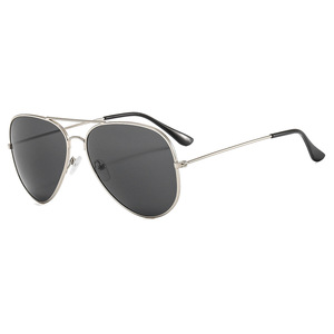 Classique rétro Double <span class=keywords><strong>pont</strong></span> pour lunettes de soleil Protection UV400 Mode unisexe Style extérieur à la mode - Product Image 5