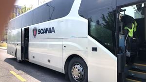 Autocar <span class=keywords><strong>Scania</strong></span> d'occasion 45 places, conduite à gauche, <span class=keywords><strong>bus</strong></span> de luxe pour passagers, <span class=keywords><strong>bus</strong></span> touristique d'occasion à vendre - Bon état - Product Image 2