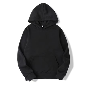 Wholesale High Quality Custom Printing Thick Blank <b>Plain</b> Custom Sweatshirts USA Size Pullover Men's <b>Hoodies</b> - Product Image 5