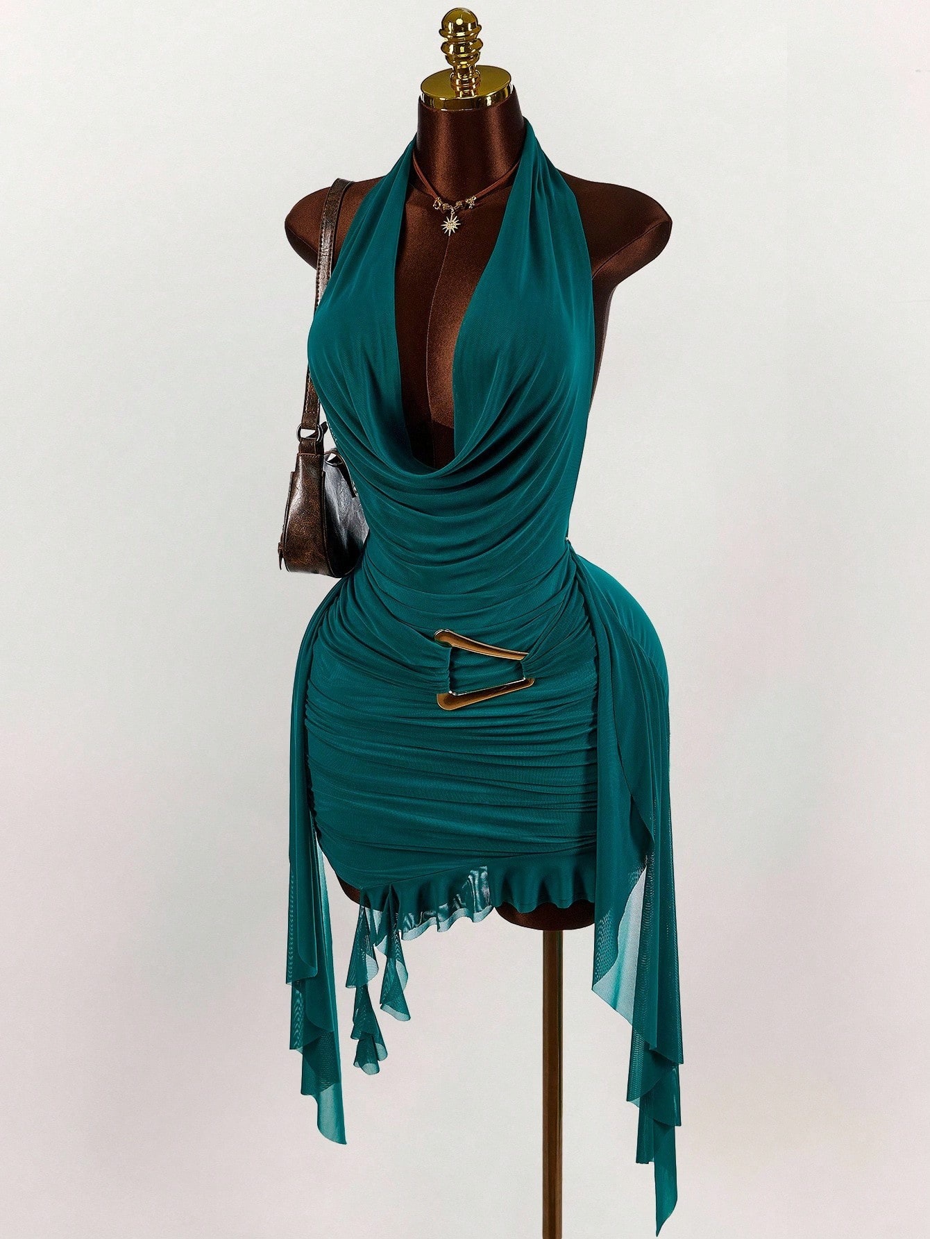 princess polly baby blue dress Elevate Your Style Game With Our Halter Backless Dresses