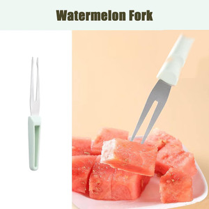 3-in-1 Stainless Steel Manual Watermelon <b>Cutter</b> Slicer Tool Eco-Friendly Multi-Functional Household Fruit Splitter - Product Image 4