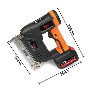 F30 High <b>Power</b> Lithium Staple Gun Cordless Shooting Nail Guns Portable Nailing Machine Battery Nailer Woodworking <b>Tools</b> - Product Image 1