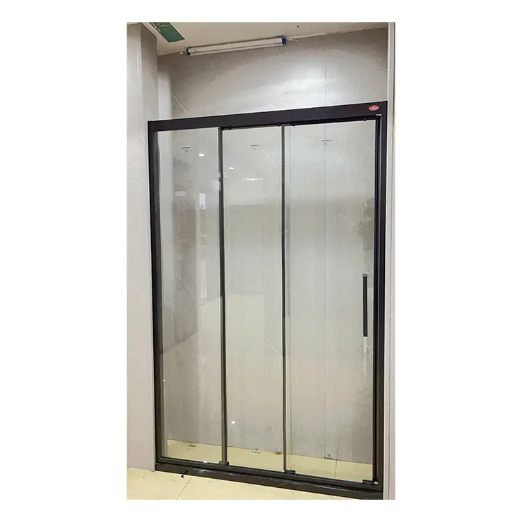 Ulianglass China Factory Large Acoustic Aluminum Double Glass Linkage Sliding Door For Kitchen