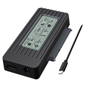 Convertidor de <span class=keywords><strong>disco</strong></span> <span class=keywords><strong>duro</strong></span> <span class=keywords><strong>externo</strong></span> LIXINC, <span class=keywords><strong>adaptador</strong></span> de Cable SATA de 2,5/3,5 pulgadas, caja de plástico, pantalla LCD Digital, SSD/HDD, SL-U25C-L - Product Image 1