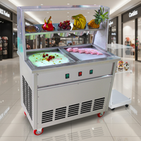 Nouvelle Machine Commerciale à Haute Productivité en Acier Inoxydable pour la Fabrication de Glaces, Yaourts et Fruits Congelés, Idéale pour les Usines – Offre Spéciale