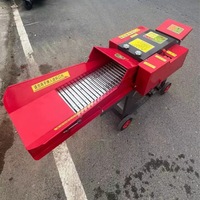 Machine automatique de broyage de paille d'ensilage pour l'alimentation animale Machines de traitement des aliments pour fourrage pour l'herbe