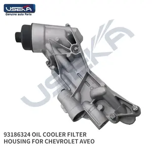 USEKA Aluminum oil cooler engine for Chevrolet Cruze Aveo Sonic Pontiac Wave 25199751 55571687 55353322 55355603 55354071