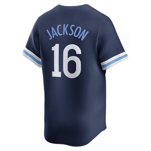 เสื้อเบสบอลปักลายทีมแคนซัส<span class=keywords><strong>ซ</strong></span>ิตี้เจอร์ซีย์สีขาว #7 witt jr. #13 Salvador Perez - Product Image 5