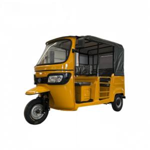 Triciclo Eléctrico de 4000W con Motor, 4 <span class=keywords><strong>Plazas</strong></span>, Carrocería Abierta, TUK, para Pasajeros y Carga, Tipo <span class=keywords><strong>Camper</strong></span>, <span class=keywords><strong>3</strong></span> Ruedas, para Adultos - Product Image 1