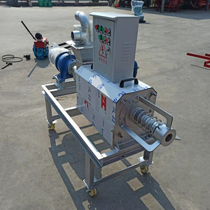 Machine de production d'engrais, séparateur solide-liquide, équipement de déshydratation auto-amorçant pour engrais organiques - Product Image 2