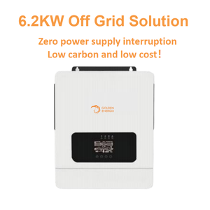 ตัวควบคุมพลังงานแสงอาทิตย์ MPPT 6KW 5KW 3.6KW ระบบออฟกริด เฟสเดียว สำหรับใช้ในบ้าน ระบบไฮบริด - Product Image 3