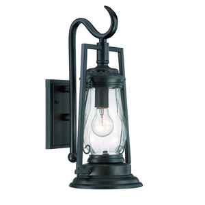 Lampada a olio moderna nera opaca HMS a prova di parete a prova di acqua da esterno lampada a LED calda bianca IP65 in acciaio inox a forma di cilindro in alluminio - Product Image 3