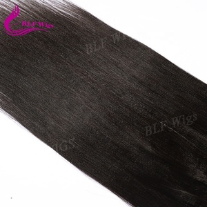 <span class=keywords><strong>Extensions</strong></span> de cheveux naturels brésiliens Remy noirs alignés sur les cuticules, 100 % cheveux humains, grade 10A 12A, sans perte, doux et soyeux - Product Image 5