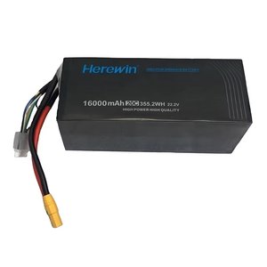 Herewin 6S 16000mAh 20C RC <span class=keywords><strong>Lipo</strong></span> Pil Yüksek Döngü Ömrü 22.<span class=keywords><strong>2V</strong></span> <span class=keywords><strong>LiPo</strong></span> Pil Paketi Tarımsal Püskürtme Drone'u İHA Aksesuarları için - Product Image 3