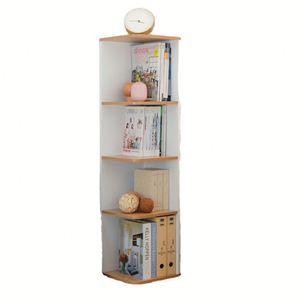<b>Kitchen</b> 4-Tier Wooden Corner <b>Rack</b> - Storage Shelf for Spices, Cookware, Appliances - Space-Saving, Wholesale - Product Image 1