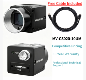 Cámara Industrial HIK ROBOT MV-CS020-10UM Original, Nueva, Cámara de Escaneo de Área CMOS Mono de 2MP con USB3.0 - Product Image 2