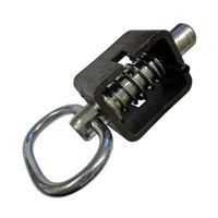 Verrou de porte de remorque à ressort soudé
