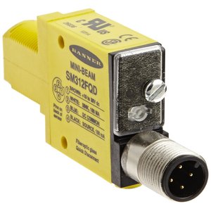 แบนเนอร์ SM312FQD มินิบีมโฟโตอิเล็กทริคเซนเซอร์ 4 พิน แบบยุโรป QD พร้อมช่วงการตรวจจับที่ปรับได้ - Product Image 2