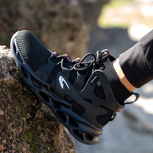 <span class=keywords><strong>Scarpe</strong></span> <span class=keywords><strong>Antinfortunistiche</strong></span> da Lavoro Traspiranti con Punta in Acciaio, Stivali Protettivi Industriali di Grande Successo e Sneaker Casual per Uomo e <span class=keywords><strong>Donna</strong></span> - Product Image 2