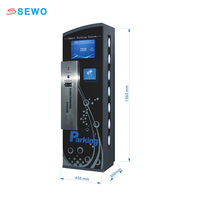 Machine de contrôle d'entrée SEWO distributeur de billets de stationnement de voiture système de stationnement RFID pour la gestion des parkings