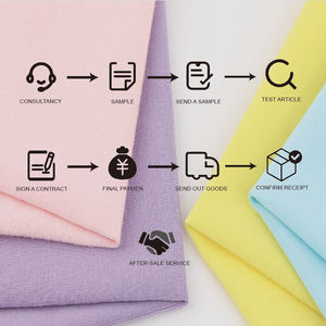 Tessuto Lavorato a Maglia Certificato Eco per Moda Vegana, Senza Prodotti Animali, Materiale in Cotone Riciclato con OEKO-TEX 824 # - Product Image 4