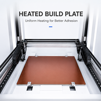 Imprimante 3D industrielle automatique à haute vitesse pour PLA/TPU/Flex avec une vitesse d'impression jusqu'à 350 mm/s, système d'alimentation indépendant par trémie