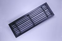Grille d'aération linéaire carrée, diffuseur linéaire encastré pour système HVAC, taille personnalisée disponible, utilisation extérieure