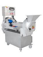Máquina Cortadora de Vegetales de Acero Inoxidable, Alta Capacidad 600-1000kg/H, para Cortar Vegetales de Hoja como Lechuga, Espinaca y Repollo