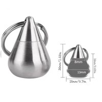 Nouvelle pilulière Jiuxin DQ-SD01, petite bouteille de médicaments en laiton scellée, boîte à médicaments portable, mini boîte à médicaments, boîte de sous-emballage pour médicaments