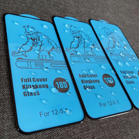 Expédition rapide, perméabilité, anti-poussière, verre trempé transparent 18D avec bord en silicone pour Infinix Hot 40i Hot 40 Pro