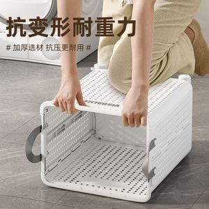 Visualize Collapsible Laundry <b>Basket</b> <b>Large</b> Capacity With Wheels For Home Bathroom <b>Storage</b> - Product Image 2