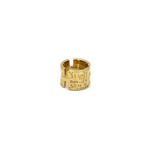 Fashion <b>Ring</b> 316L Stainless Steel PVD Gold Plated Sustainable Resistant Band Jewelry - Product Image 1
