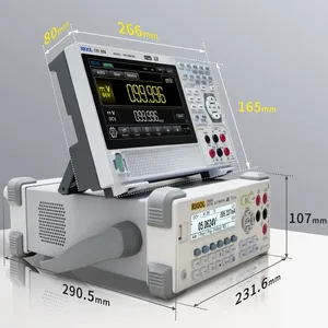 มัลติมิเตอร์ดิจิตอล RIGOL รุ่น DM858/DM858E วัดค่าได้หลายพารามิเตอร์ วัดเร็ว บันทึกข้อมูล พอร์ต Type-C ใช้พลังงานจากแหล่งจ่ายไฟ เหมาะสำหรับงานทดสอบในห้องปฏิบัติการอุตสาหกรรม - Product Image 4