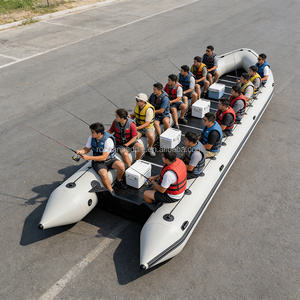 <span class=keywords><strong>Bateau</strong></span> pneumatique de grande taille 7M 8M 9M <span class=keywords><strong>10M</strong></span> en Hypalon PVC avec plancher en aluminium/contreplaqué, <span class=keywords><strong>bateau</strong></span> marin en caoutchouc robuste 5000 kg+ - Product Image 6