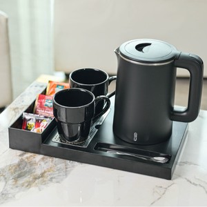 1.2L Hotel Stainless Steel Cordless Electric <b>Kettle</b> Tray Set Digital Control Multifunctional Anti-Dry Burning Colorful Keep-Warm - Product Image 4